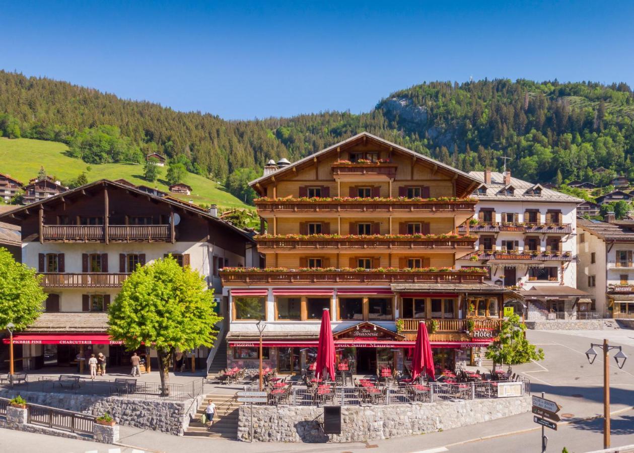 ホテル Logis La Croix-Saint-Maurice ル・グラン・ボルナン エクステリア 写真